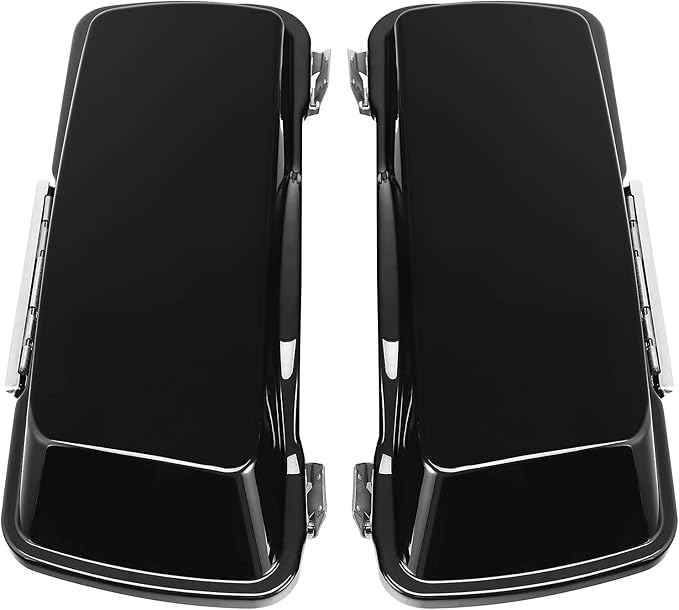 XFMT Motorcycle Stretched Saddlebags 5" Extended Hard Saddle Bags - Image 9