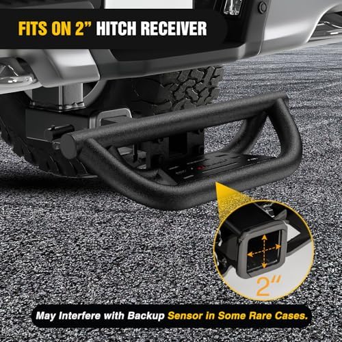 Nilight Drop Hitch Step 2" Receiver Universal for Pickups Trucks SUVs ATVs