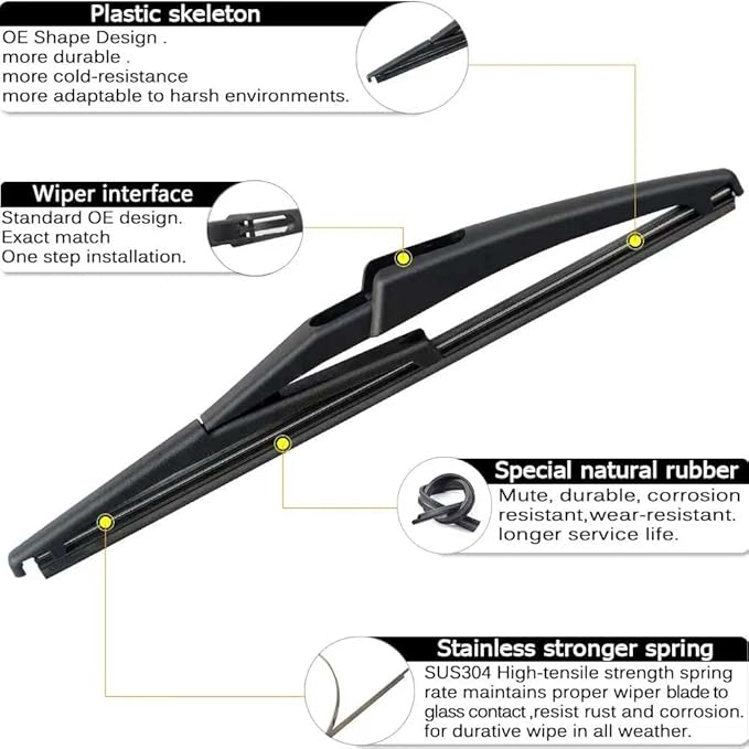 AUTOBOO 22"+20" Windshield Wipers - Image 3