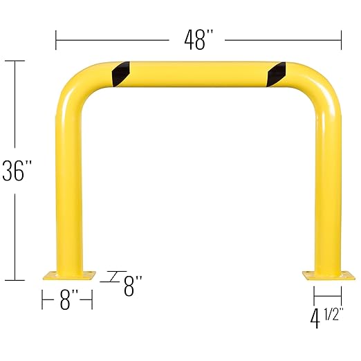 Guardian Steel Machine Guard Barrier Hollow Fillable Protect Equipment - Image 2