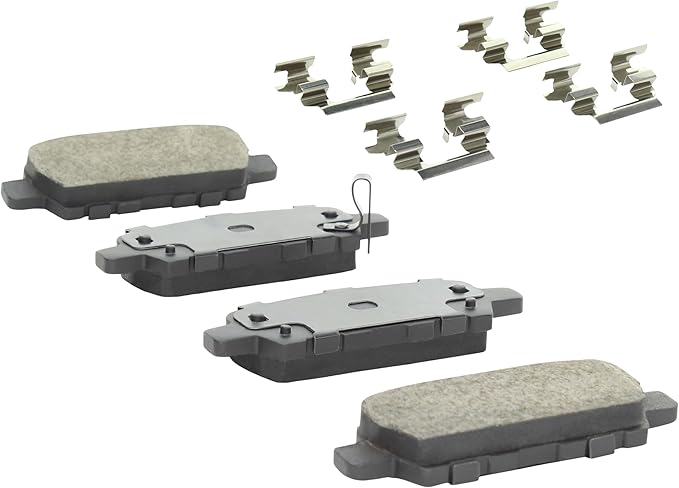 Premium Ceramic Rear Brake Pads Compatible - Image 2