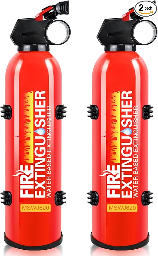 2 Pack Fire Extinguisher for Home - 620ml Portable Fire Extinguisher for Car by Lirches