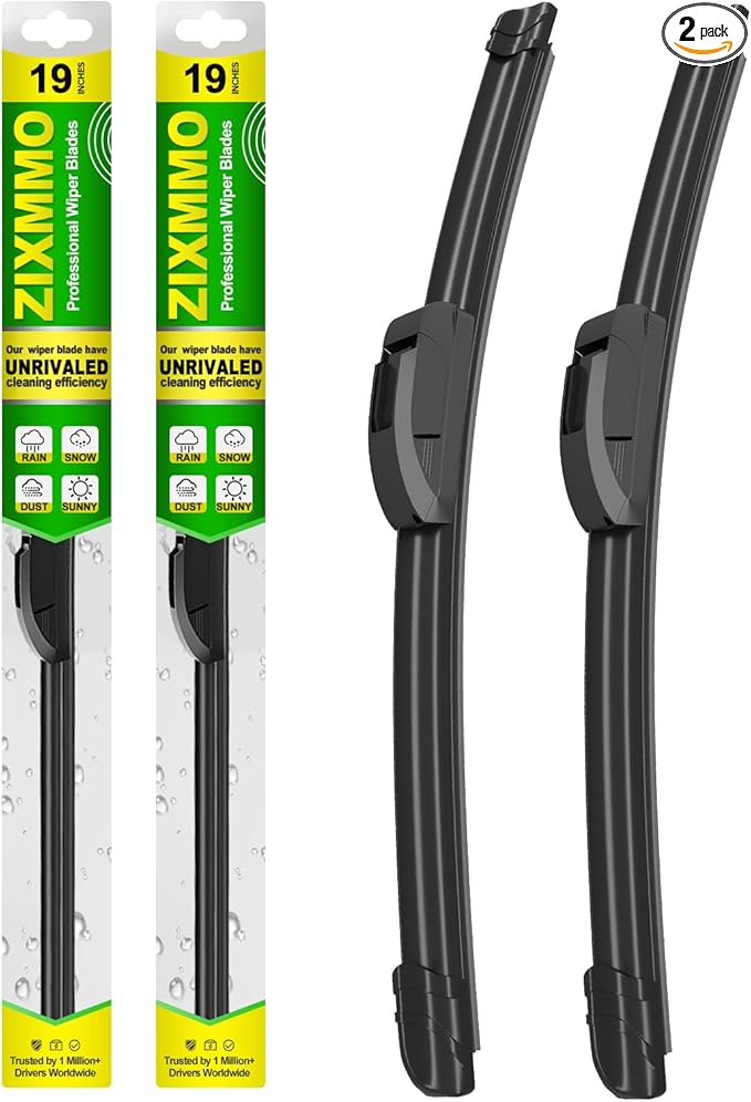 QUALITY 19in + 19in Premium All-Season Windshield Wiper Blades by ZIXMMOFactoryWiperBlade