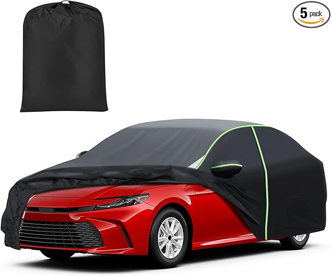 Mixsuper Liner Car Cover for Toyota Camry 1987-2025, 7 Layers Waterproof Car by Mixsuper+Liner