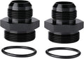 16AN Male Flare to 20AN ORB O-ring Boss Fuel Pump Rail Adapter Fitting Aluminum by Podavelle