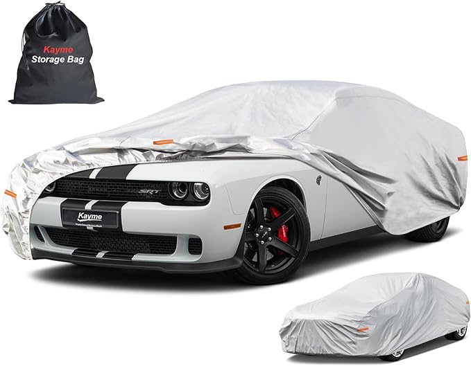 Kayme 6 Layers Car Cover Custom Fit by kayme