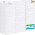 HOMEXCEL White Microfiber Cleaning Cloth 50 Pack, 12.5 x 12.5 inch Microfiber by HOMEXCEL