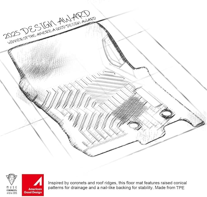 G-Plus Floor Mats for Tesla Model Y 2020 2021 2022 2023 2024 TPE Custom Fit All - Image 2