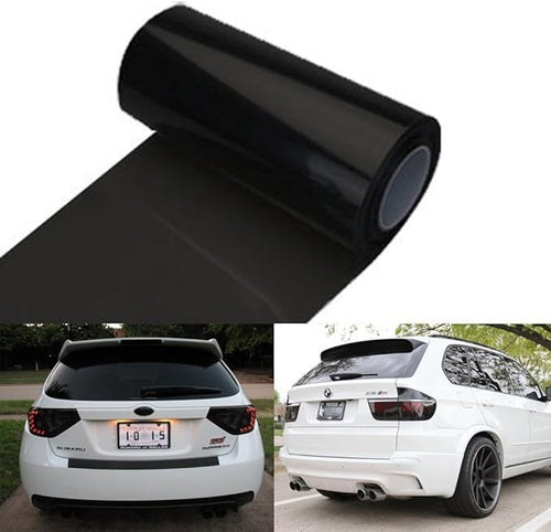 12 by 48 Inches Self Adhesive Headlight, Tail Lights, Fog Lights Tint Vinyl Film by F+%26+B+LED+LIGHTS