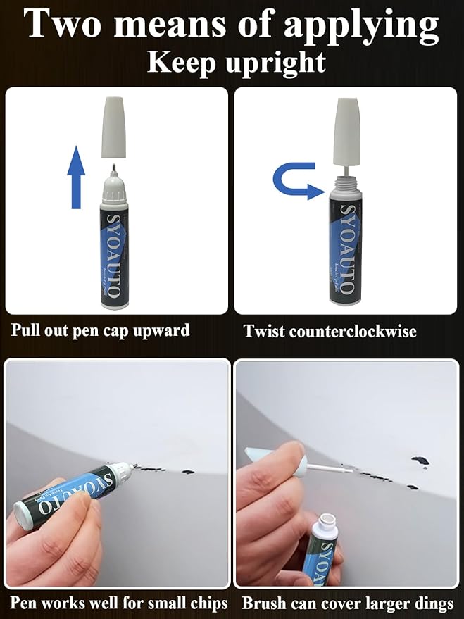 SYOAUTO Ingot Silver UX Touch Up Paint Fit - Image 4