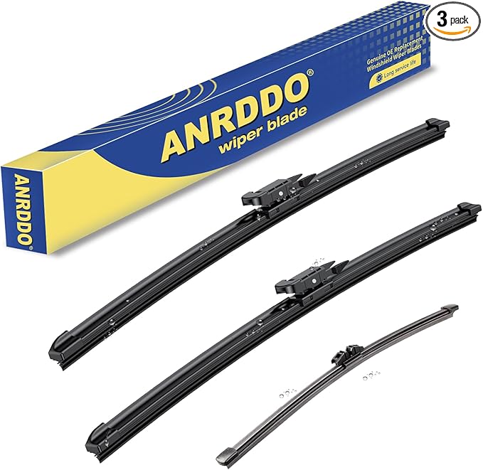 3 wipers Replacement For 2013-2017 2018 2019 Ford Escape 2012-2018 Ford Kuga by ANRDDO