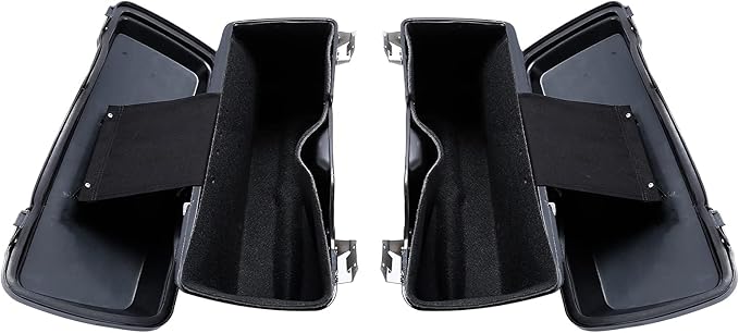 Green-L Hard Saddlebags with Black Latches Fit - Image 5