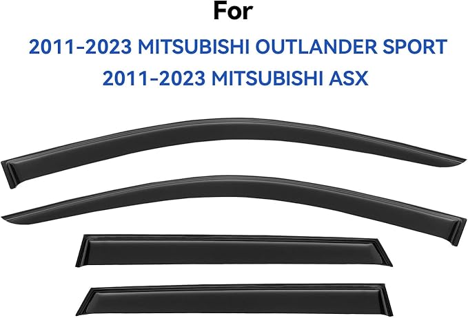 Window Visors Rain Guards Shield - Image 2