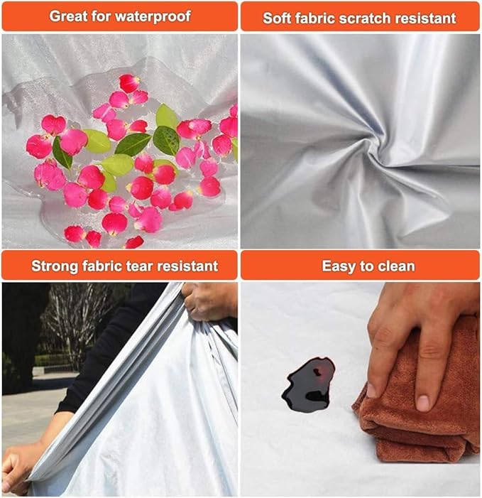 Kayme SUV Car Covers for Automobiles Waterproof All Weather Sun Uv Rain - Image 2