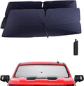 Windshield Sun Shade Umbrella: for Chevy Silverado-1500-2019-2025 by HIMUMOY