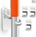 3Pack Broom and Mop Holder Wall Mount, Grippers No Drilling Self Adhesive by ALLICAVER
