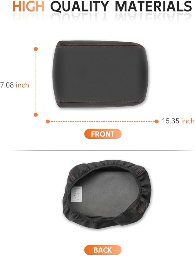 CDEFG for 2025 Ford Explorer Center Console Cover Armrest Box Cover for - Image 7