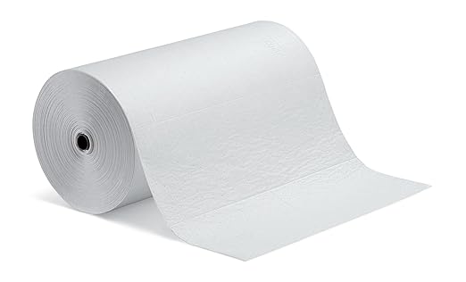 PIG Oil Mat - Oil-Only Absorbent Mat Roll - 1 Roll - 30" x 150' Roll - Absorbs by NewPig
