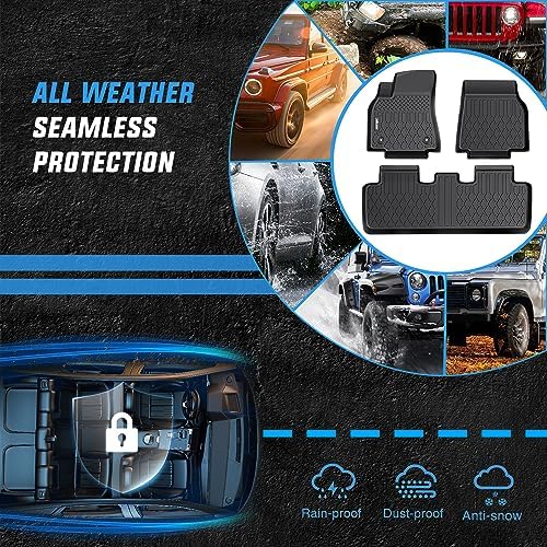 Nilight TPE Floor Mats for Tesla Model Y 5-Seat