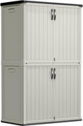 Greesum Outdoor Storage Shed Without Divider, 45 cu.ft Outdoor Waterproof by BuynowfromGreesum