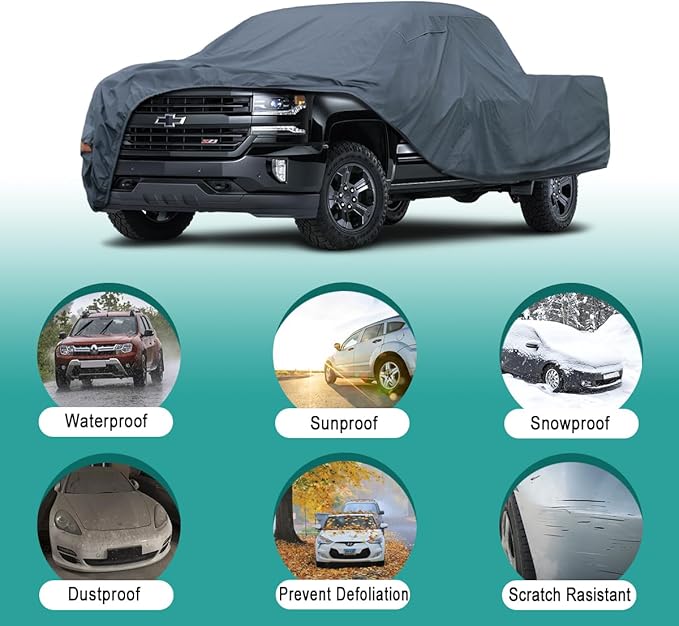 16 Layers Truck Cover Waterproof All Weater - Image 4