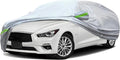 TUCAREST 6-Layers Premium Full Car Cover Hard Shell Zipper Design Waterproof by TUCAREST