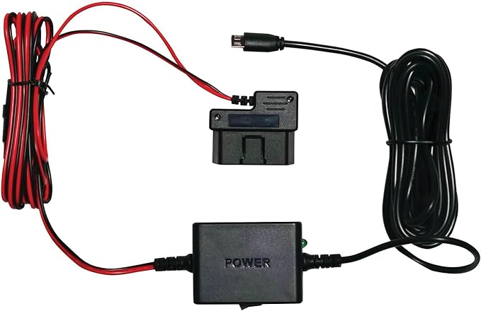 Cobra SC 200D Smart Dash Cam + Rear Cam and 2.5A OBDII Port to Micro-USB - Image 5