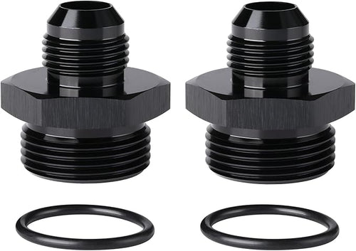 10AN Male Flare to 16AN ORB O-ring Boss Fuel Pump Rail Adapter Fitting Aluminum by Podavelle