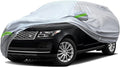 TUCAREST 6-Layers Premium Full Car Cover Hard Shell Zipper Design Waterproof by TUCAREST