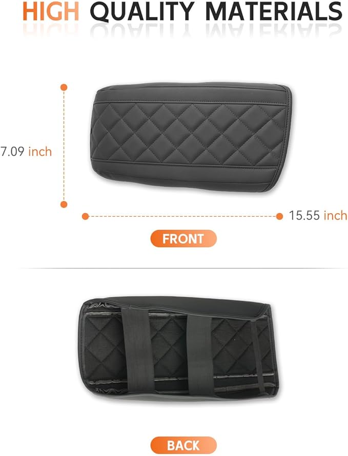 CDEFG for Chevrolet Equinox 2025 2026 Center Console Cover Armrest Box Cover - Image 7