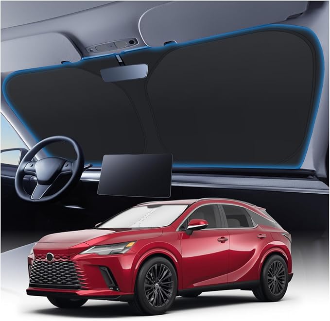 KUST Windshield Sun Shade for 2023-2025 2026 Lexus RX 350 Accessories Window by KUST
