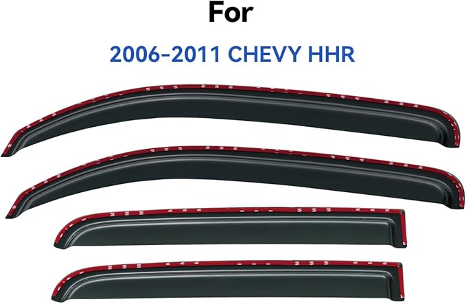 in-Channel Window Visors Rain Guards Shield - Image 2