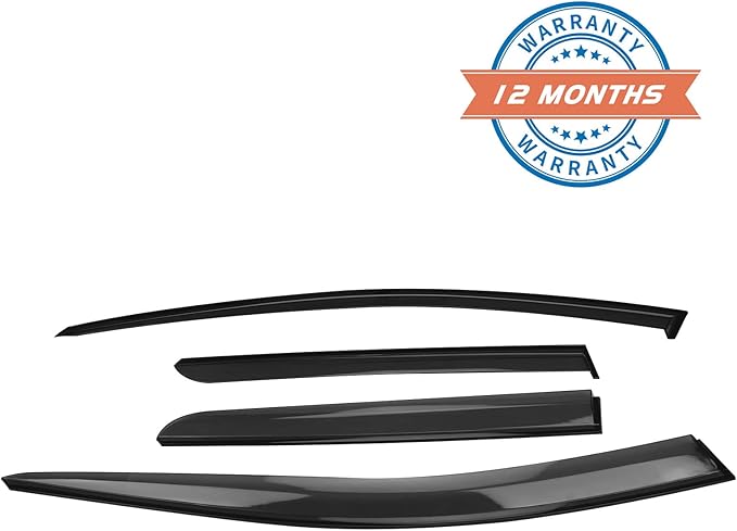 ZONFANT Window Rain Guards, Side Window Deflectors, Sun Visor Rain Vent Window - Image 7