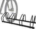 iCool Bikes Floor Bike Stand for 4 Bike, Bike Parking Rack Garage Bike Storage by iCool