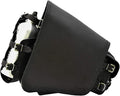 Outsider, motorcycle leather saddle bag by DEEMEED
