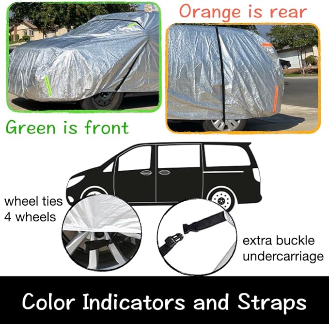 Urby Sienna Car Cover and Odyssey Car Cover, Ultimate Waterproof Solution - Image 7