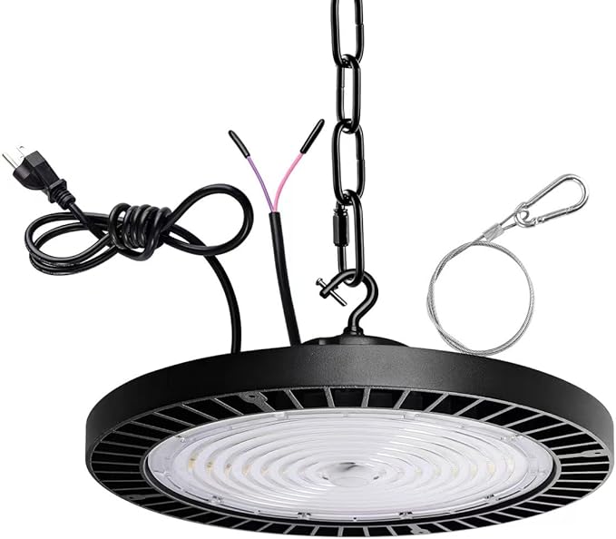 UFO High Bay Light, 150W LED Shop Lights, 3000K 4000K 6500K LED Garage Light by GXSTHY