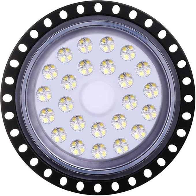 Viugreum 5 PACK 100W UFO LED High Bay Light, 10000LM 6500K Daylight White LED - Image 2
