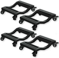 I'EZONK Industrial Stainless Steel Car Dolly Set of 4-6, 084kg Capacity | Pro by CHUANGQI-BRAND