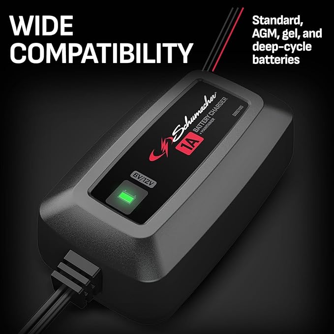 Schumacher Electric 6V / 12V Fully Automatic Battery Charger & Maintainer - Image 2
