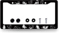 Cats License Plate Frame Cute Animal Cat License Plate Holder Stainless Steel by RNKATIH