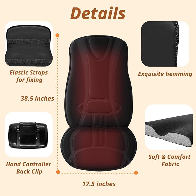 Heated Seat Cover Expanded in Heating Area Winter Seat Cushion - Image 6