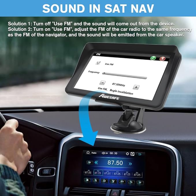 GPS Navigator for Car Truck 7 inch Touch Screen, 2025 North America Maps Free - Image 4