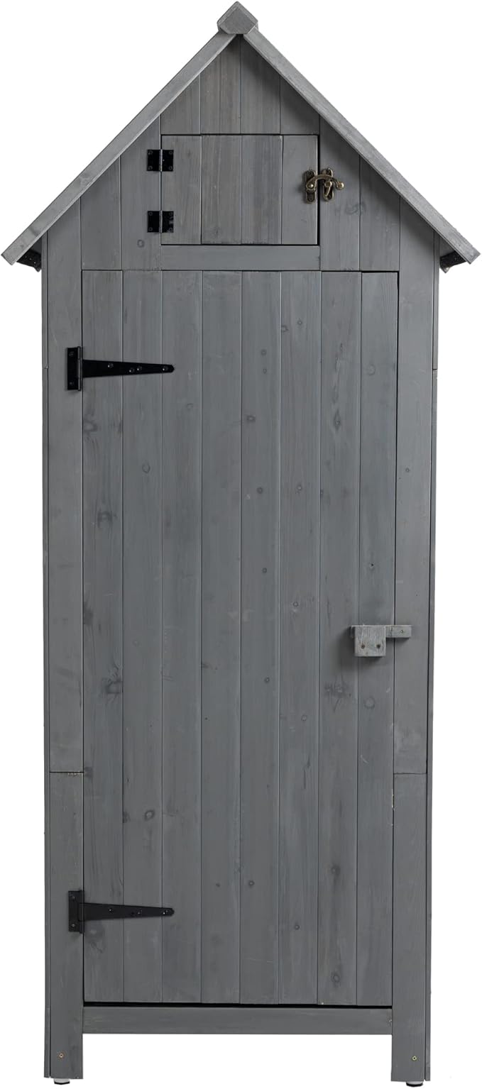 30.3" L X 21.3" W X 70.5" H Outdoor Storage Shed - Image 9