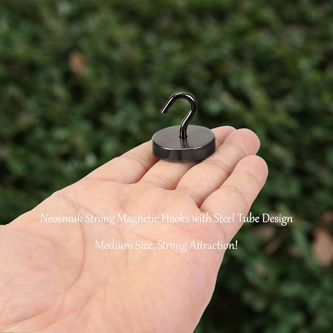 Neosmuk Magnetic Hooks, Cruise Ship Essentials, 100lb+ Heavy Duty Magnetic Hooks - Image 6