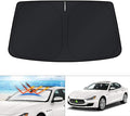 KUST Windshield Sun Shade for 2014-2024 Maserati Ghibli Accessories Custom Fit by KUST