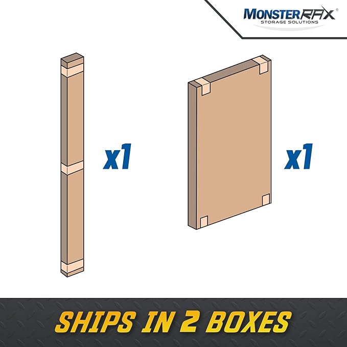 MonsterRax Overhead Garage Storage Racks 4x6, Ceiling Mounted Shelving - Image 7