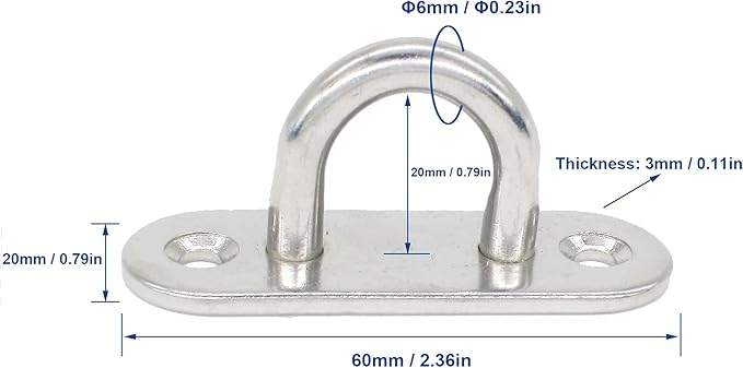 Stainless Steel Ceiling Hooks & Wall Hangers - Image 2