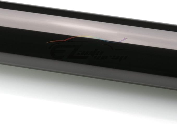 EZAUTO WRAP Free Tool Kit 12"x96" Glossy Medium Black Smoke Headlight Taillight - Image 2