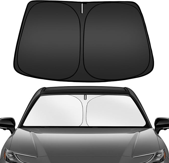 ARISMOTOR Windshield Sun Shade for Toyota Camry 2025 2026, Custom Fit Foldable by ARISMOTOR